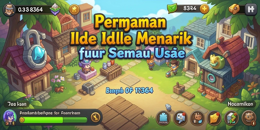 Tampilan menarik dari gameplay Idle 8364 yang memikat.