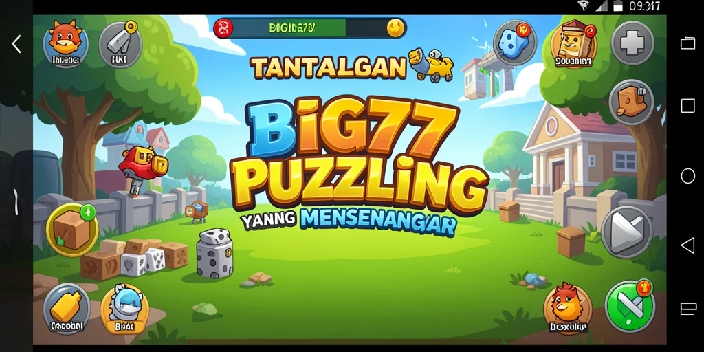 Tampilan gameplay BIG77 yang menarik dan penuh warna.