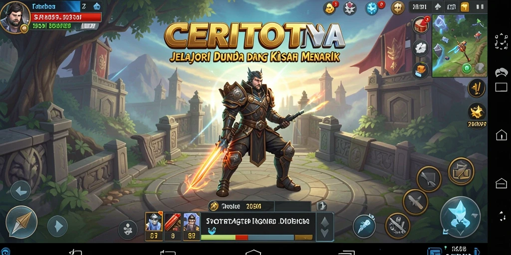 Tampilan gameplay yang memikat dari CERITOTO