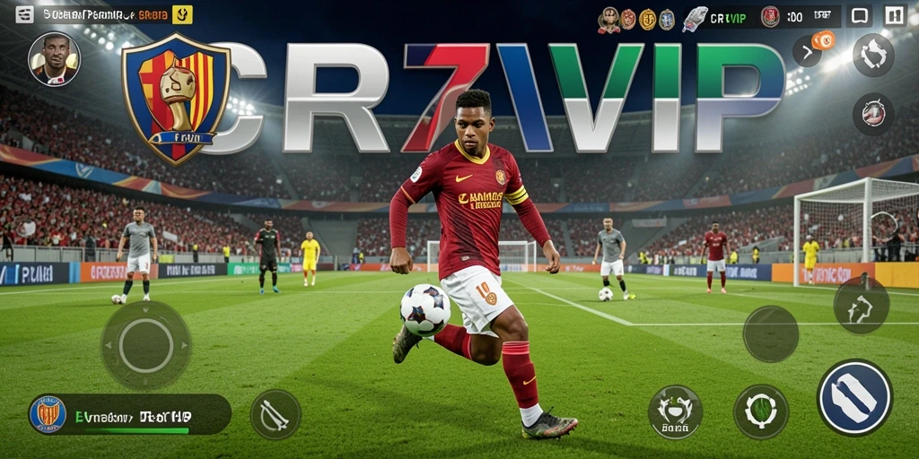 Tampilan gameplay yang mendebarkan dalam CR7VIP.