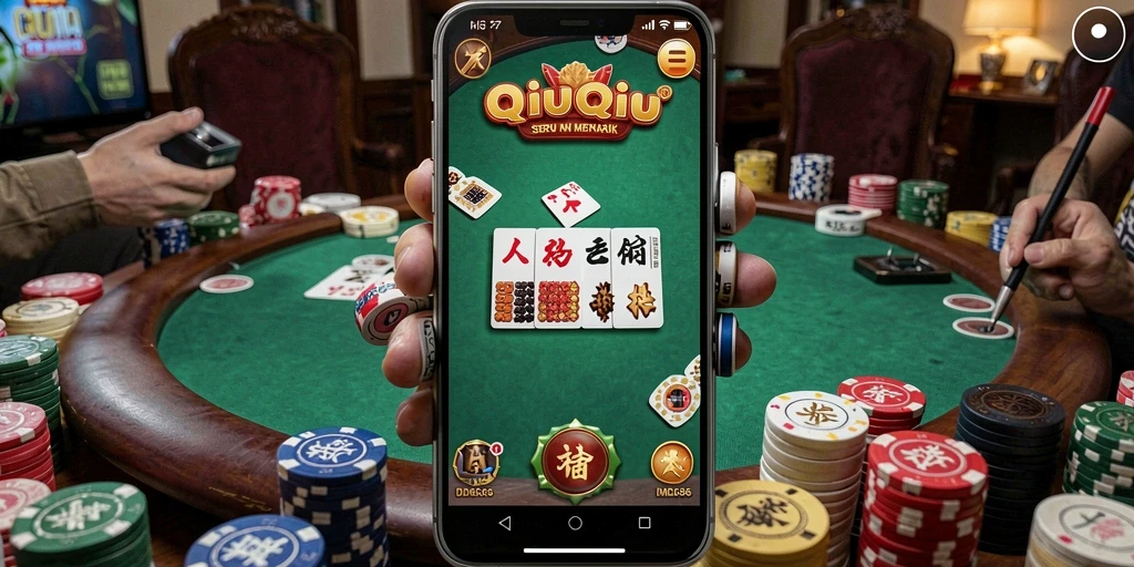 Tangkapan layar game QiuQiu yang menarik dan seru.