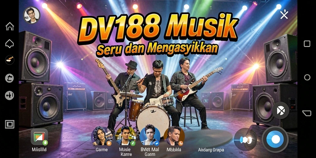 Tampilan gameplay DV188 yang menarik dan penuh warna.