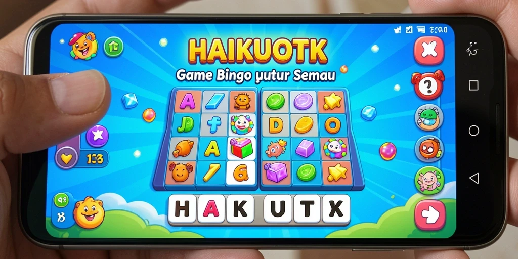 Screenshot gameplay seru dari HAIKUOTK yang menampilkan suasana Bingo.
