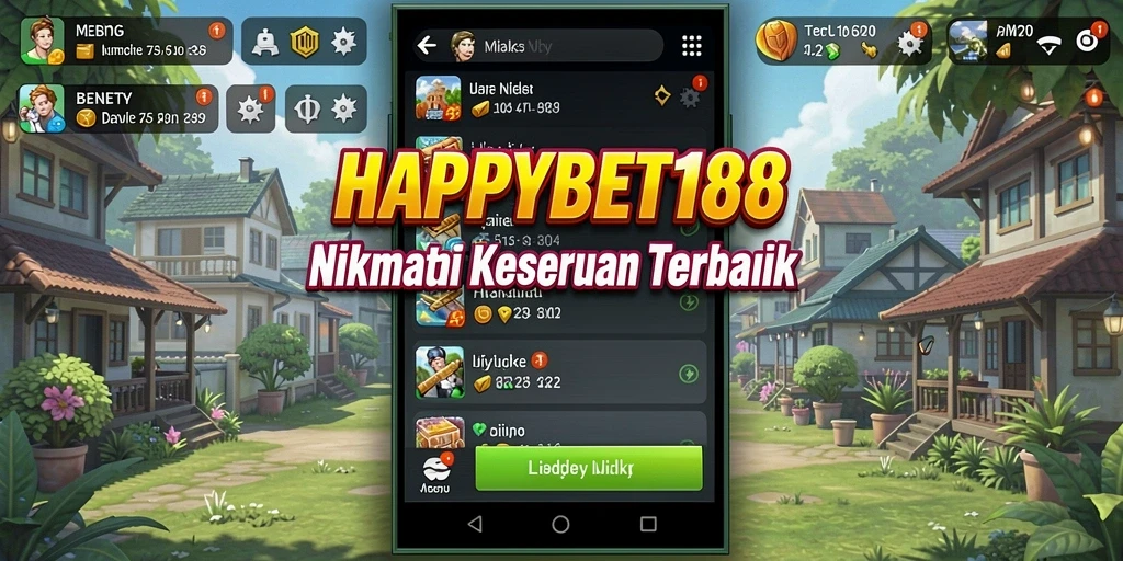 Tampilan gameplay <strong>HAPPYBET188</strong> yang menarik dan interaktif.