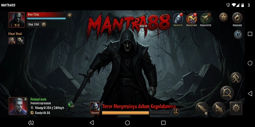 Gameplay mengerikan dengan suasana penuh ketegangan.