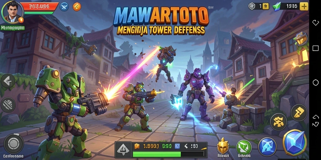 Gameplay menegangkan di MAWARTOTO dengan pertahanan menara yang strategis.