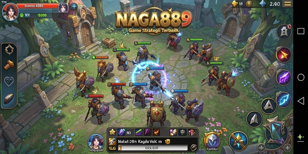 Tampilan gameplay seru dan menakjubkan dari NAGA889.
