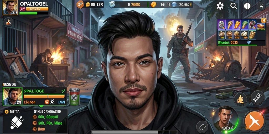 Tampilan gameplay yang menarik dan interaktif dari OPALTOGEL.
