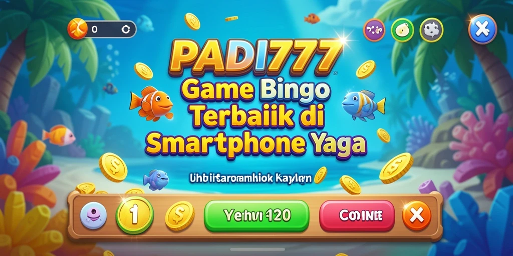 Tampilan menarik dari gameplay Bingo di PADI777.