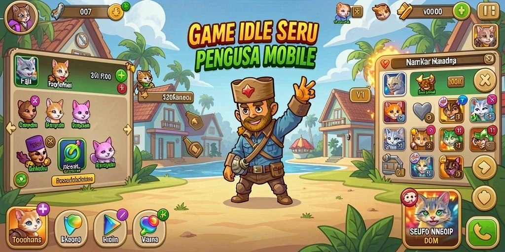 Tampilan gameplay V07 yang menarik dan interaktif.