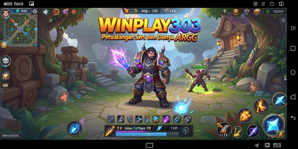 Tampilan gameplay <strong>WINPLAY303</strong> yang menegangkan dalam aksi ARPG.