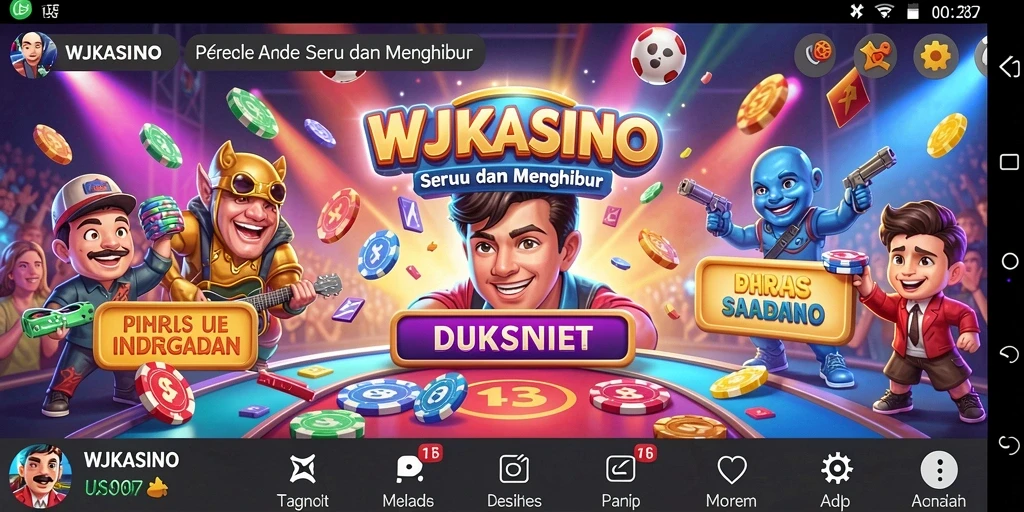 Gameplay seru dan menyenangkan di WJKASINO, menawarkan berbagai tantangan.